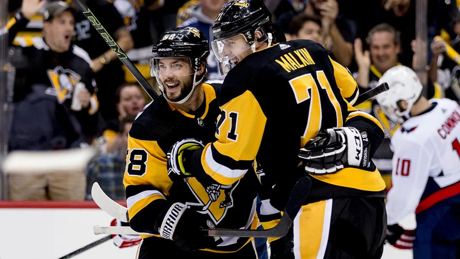 Primer: What are 35+ contracts, and how might they affect Malkin, Letang? taken at PPG Paints Arena (Penguins). Photo by DKPS